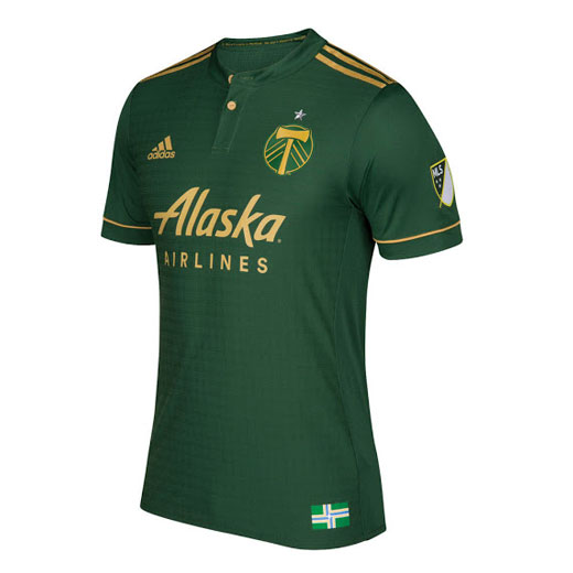 Portland Timbers 2017/18 Home Soccer Jersey